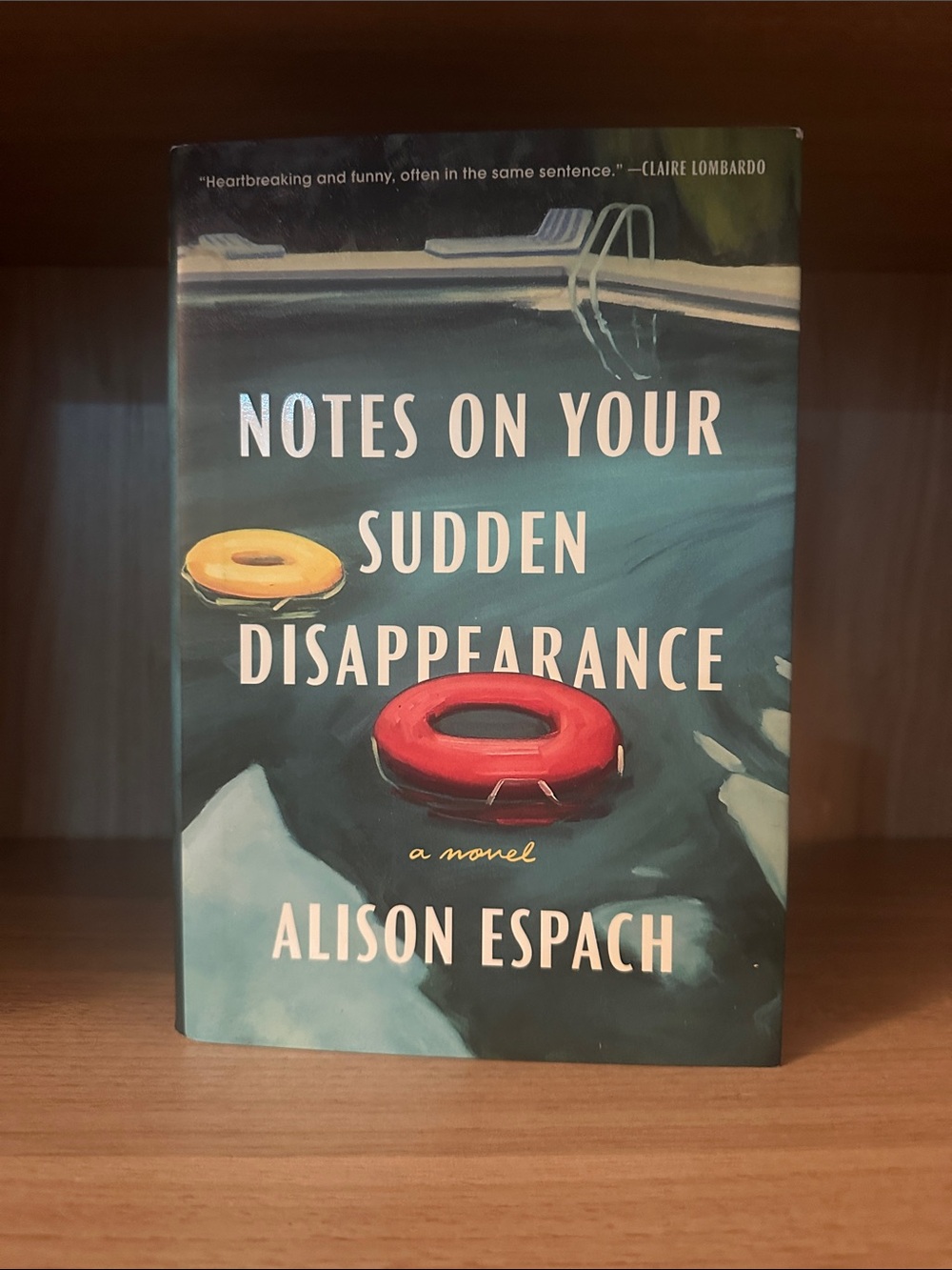 Notes On Your Sudden Disappearance - Blue Cover